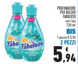 Conad Profumatore per bucato Fabuloso offerta