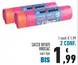 Conad Sacco rifiuti virosac vari tipi offerta