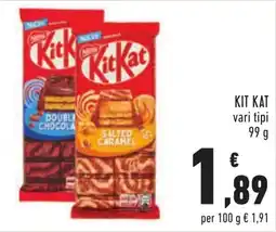 Conad Kit Kat vari tipi offerta