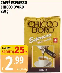 Tigros Caffè espresso Chicco d'Oro offerta