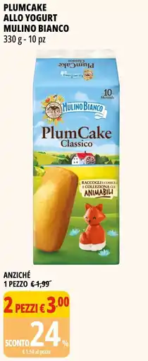 Tigros Mulino Bianco PlumCake Classico offerta