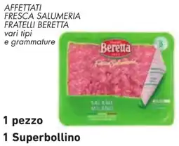 Conad Salsiccia Beretta offerta
