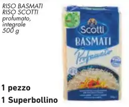 Conad Riso basmati Scotti profumato integrale offerta