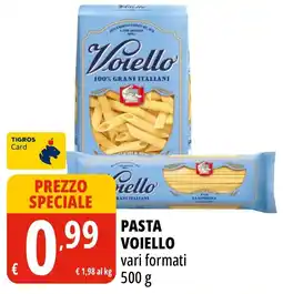 Tigros Pasta Voiello offerta