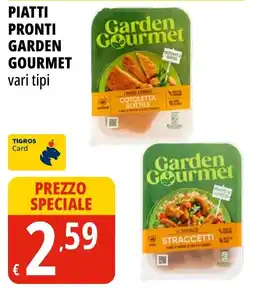 Tigros Garden Gourmet Cotoletta Sottile offerta