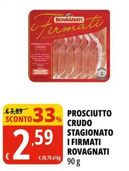 Tigros Prosciutto crudo stagionato i firmati rovagnati offerta