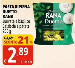 Tigros Pasta ripiena Rana Duetto offerta