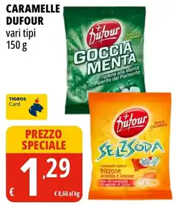 Tigros Caramelle Dufour offerta