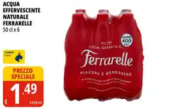 Tigros Acqua effervescente naturale Ferrarelle offerta