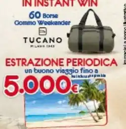 Tigros Borse Commo Weekender Tucano offerta