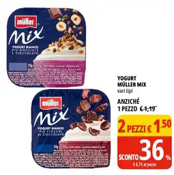 Tigros Yogurt Müller Mix offerta