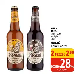 Tigros Birra Kozel offerta