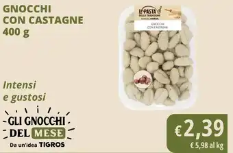 Gnocchi con castagne
