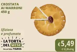 Tigros Crostata ai marroni offerta