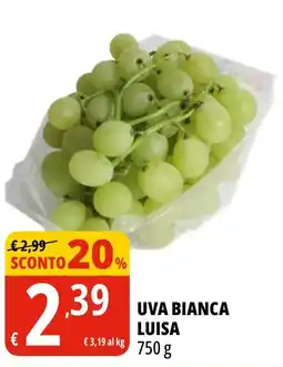 Tigros Uva bianca Luisa offerta