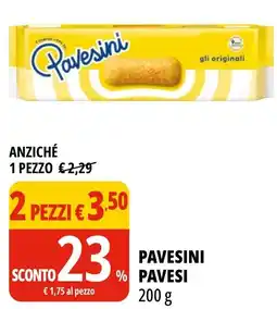 Tigros Pavesini Pavesi offerta