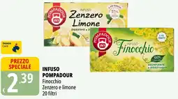 Tigros Infuso Pompadour Finocchio Zenzero e limone offerta