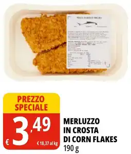 Tigros Merluzzo in crosta di corn flakes offerta