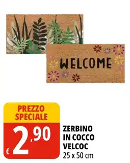 Tigros Zerbino in cocco velcoc offerta