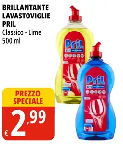 Tigros Brillantante lavastoviglie Pril Classico - Lime offerta