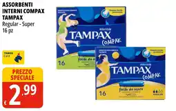 Tigros Assorbenti interni Compax Tampax Regular offerta
