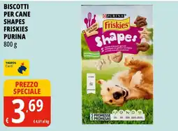 Tigros Biscotti per cane shapes friskies purina offerta