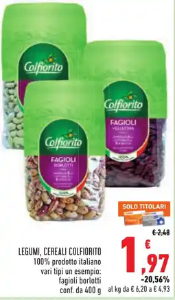 Conad Legumi, cereali Colfiorito offerta