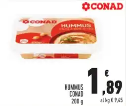 Conad Hummus Conad offerta