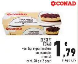 Conad Tiramisù Conad offerta