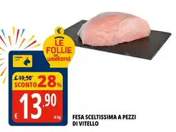 Tigros Fesa sceltissima a pezzi di vitello offerta