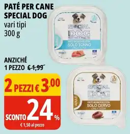 Tigros Paté per cane Special Dog offerta