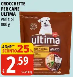 Tigros Crocchette per cane ultima offerta