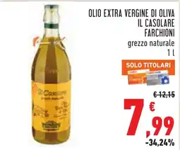 Conad Olio extra vergine di oliva il casolare farchioni offerta