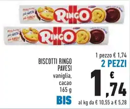Conad Biscotti Ringo Pavesi offerta