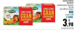 Conad Succo di frutta Valfrutta offerta