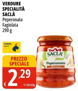 Tigros Peperonata Sacla offerta