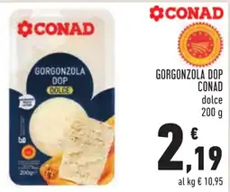 Conad Gorgonzola DOP dolce Conad offerta