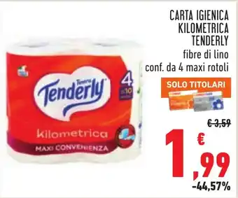 Carta igienica kilometrica Tenderly