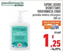 Conad Sapone disinfettante Parafarmacia Conad offerta