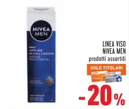 Conad Nivea Men Anti-age Hyaluron Face Hydro Gel offerta