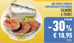 Conad Salmone a tranci offerta