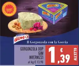 Conad Gorgonzola Dop Gim Invernizzi offerta