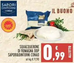 Conad Squacquerone di Romagna DOP Sapori & Dintorni Conad offerta