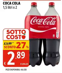Tigros Coca Cola offerta
