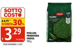 Tigros Pisellini Primavera Findus offerta
