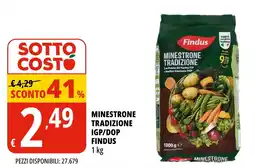 Tigros Minestrone tradizione IGP/DOP Findus offerta