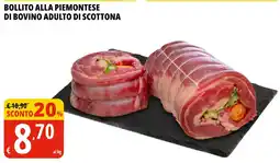 Tigros Bollito alla piemontese di bovino adulto di scottona offerta