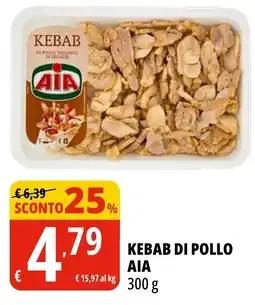Tigros Kebab di pollo AIA offerta