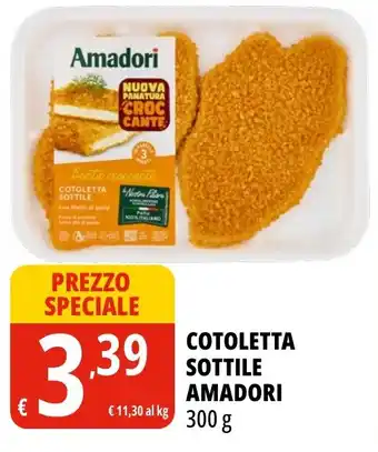 Cotoletta sottile Amadori