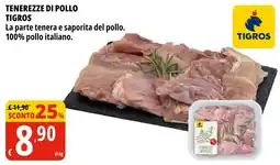 Tigros Tenerezze di pollo Tigros offerta
